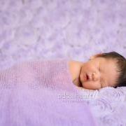 Mohair wrap - Baby wrap - Newborn baby wrap - Photography prop -Knit mohair blanket - Purple- lilac - Stretching baby wrap -Baby cocoon